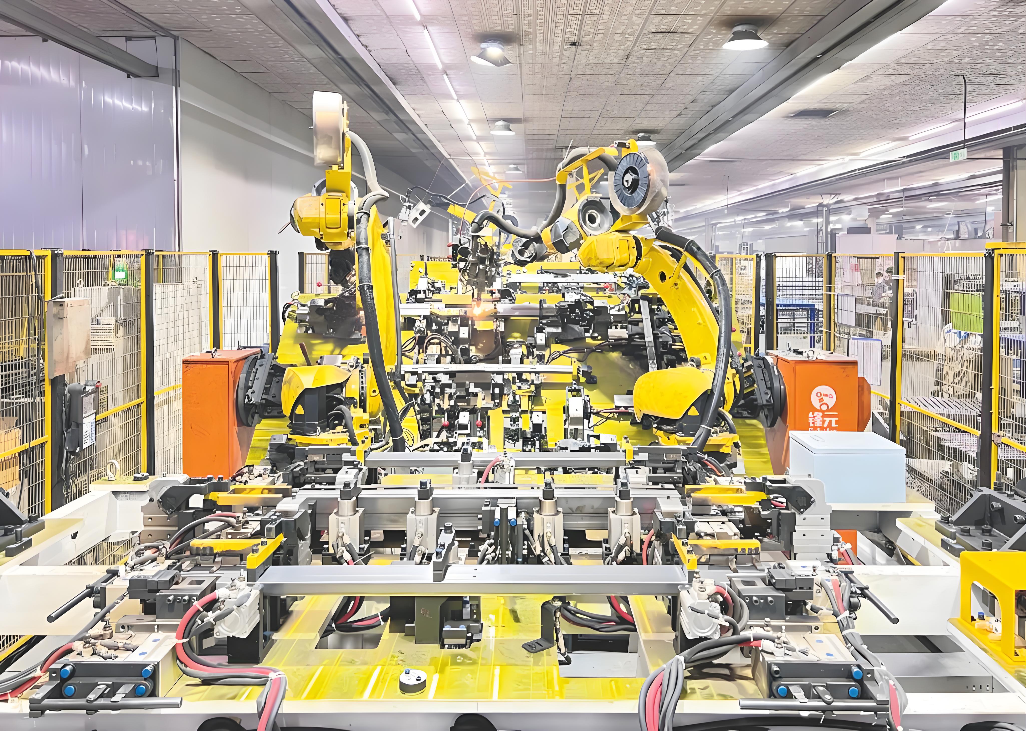 机器人管线包应用车间